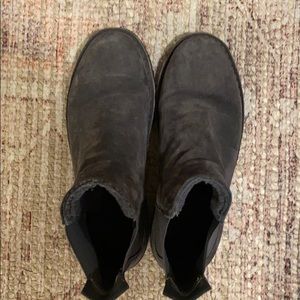 Vince shearling booties